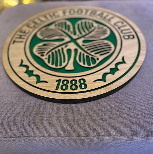 Celtic FC Inspired Wooden Sign