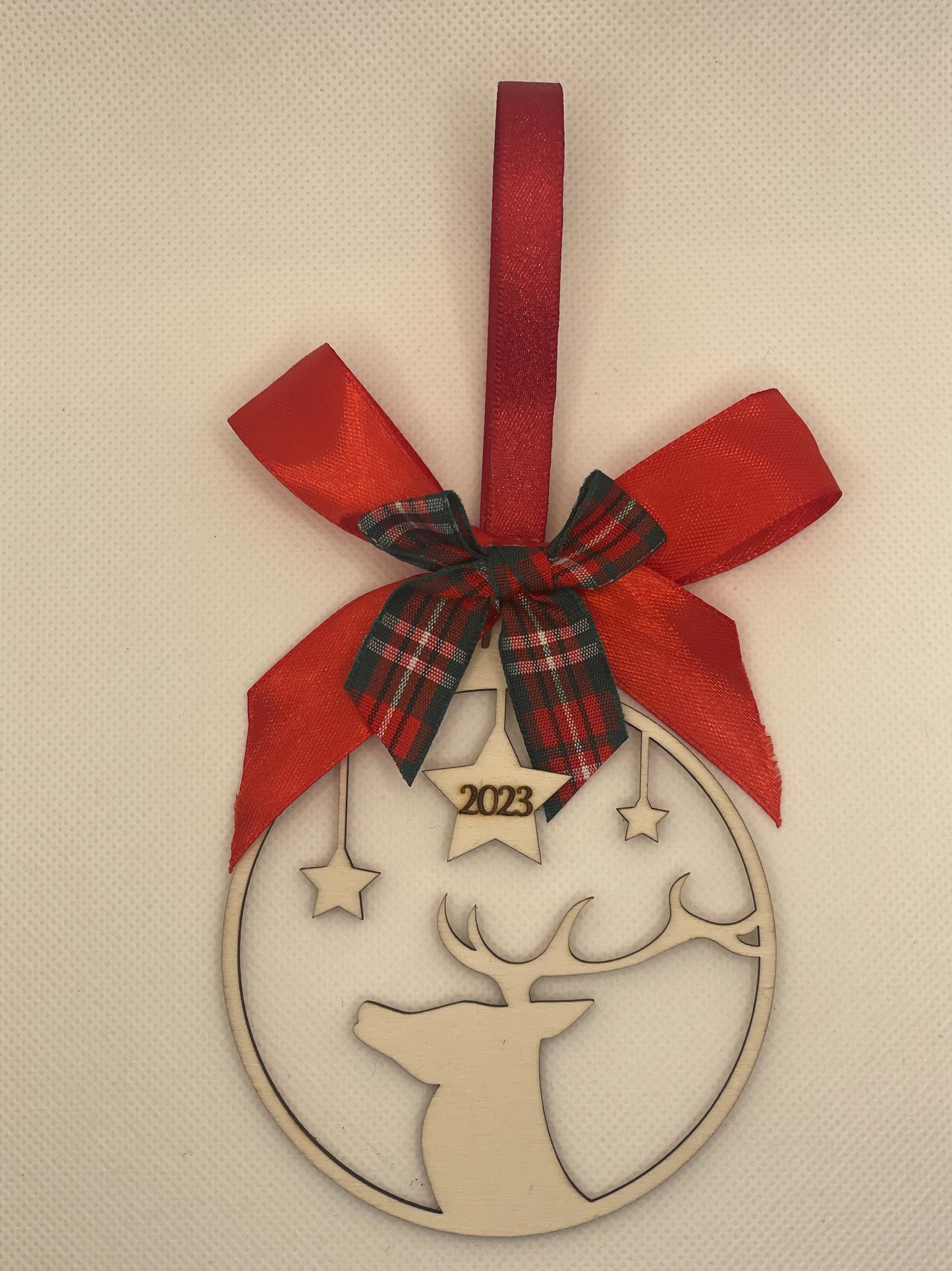 Stags Head 2023 Christmas Tree Decoration