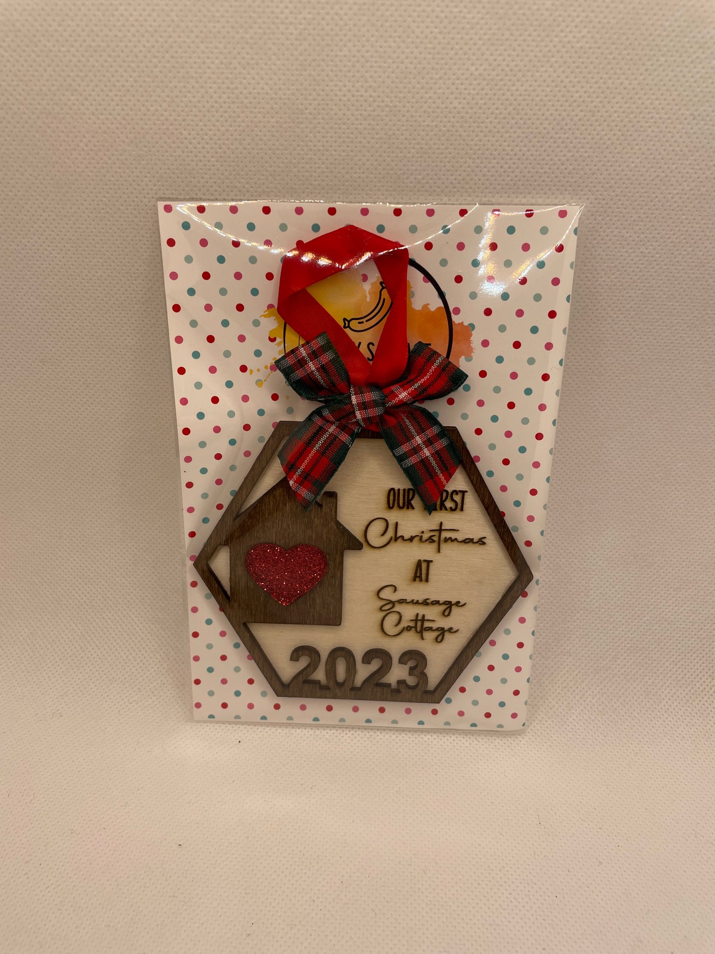 First Christmas At - First Christmas in New Home bauble