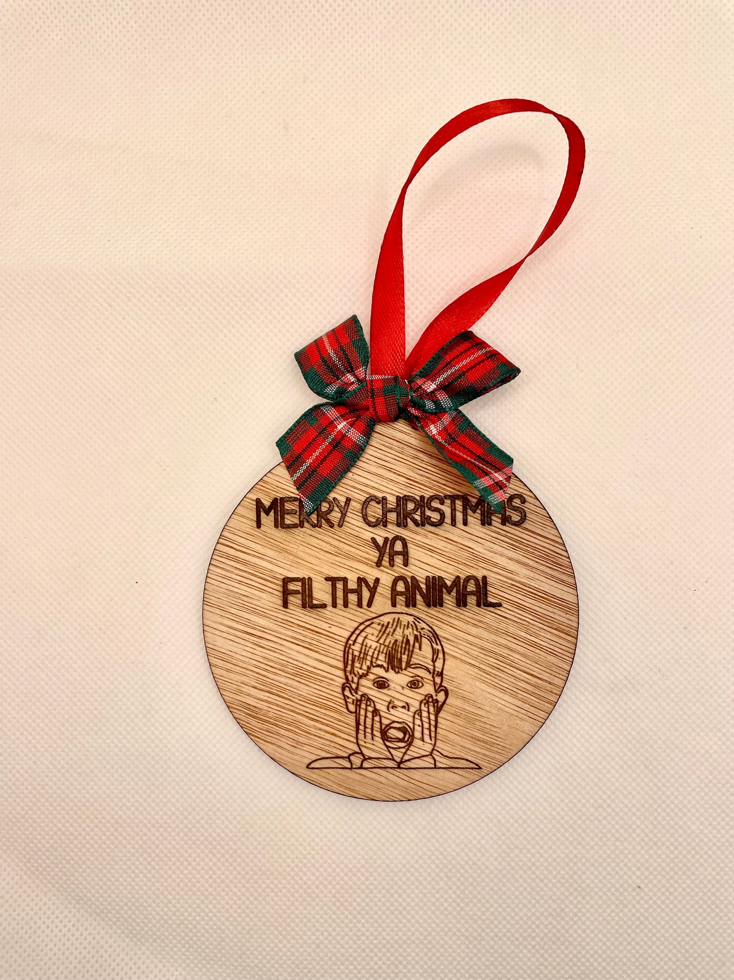 Home Alone Filthy Animal Bauble