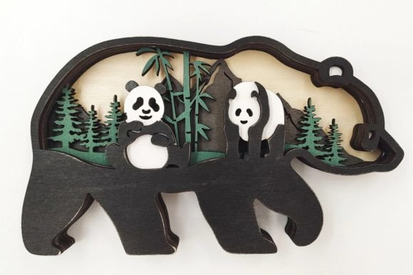 Multi-Layer 3d Panda