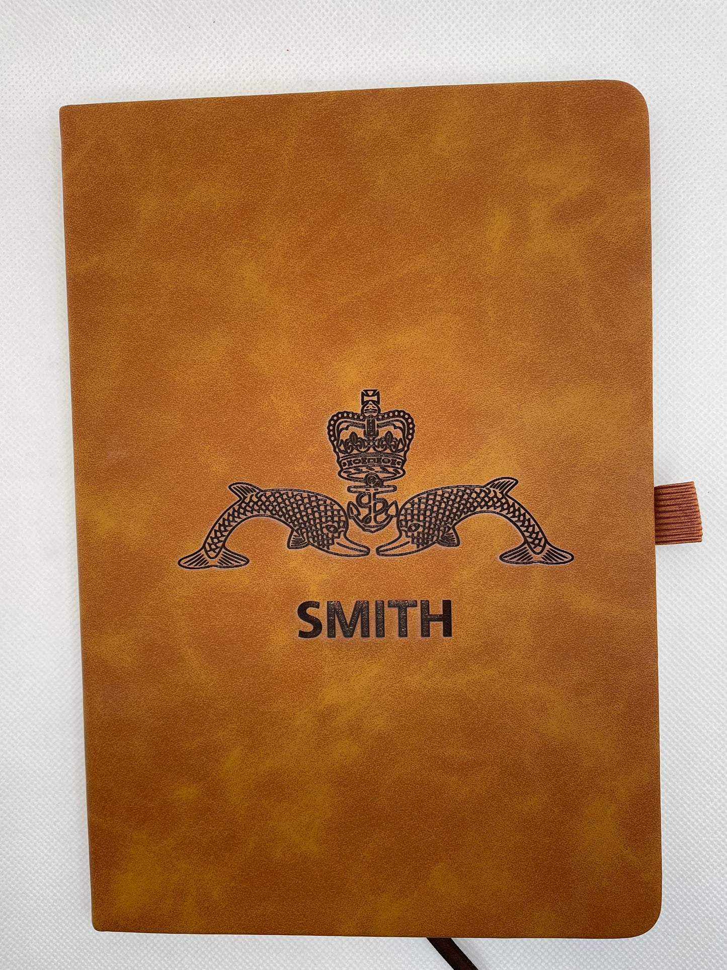 Royal Navy Submariner Personalised Dolphins Notebook
