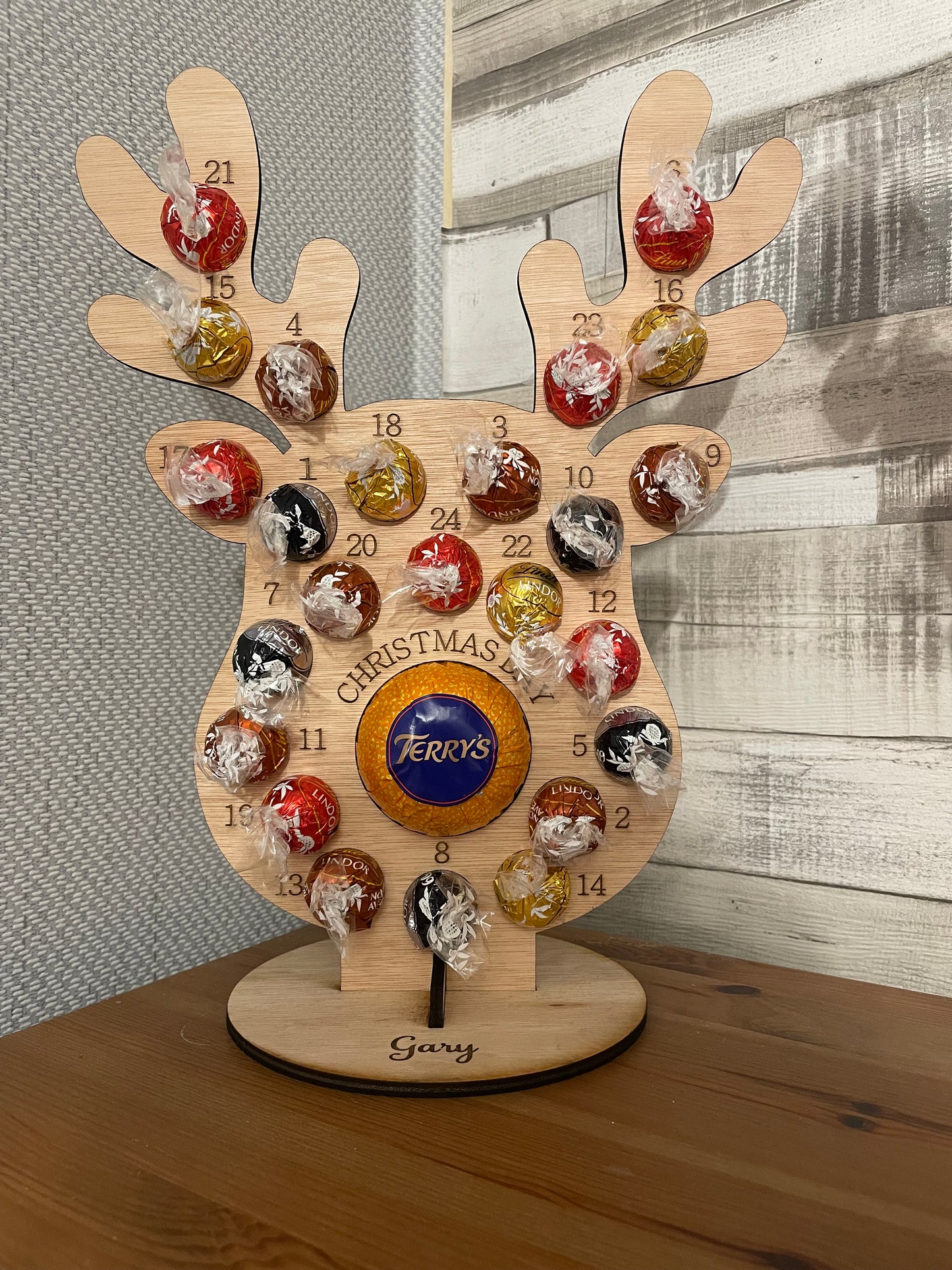 Wooden Advent Calendar - 2 designs!