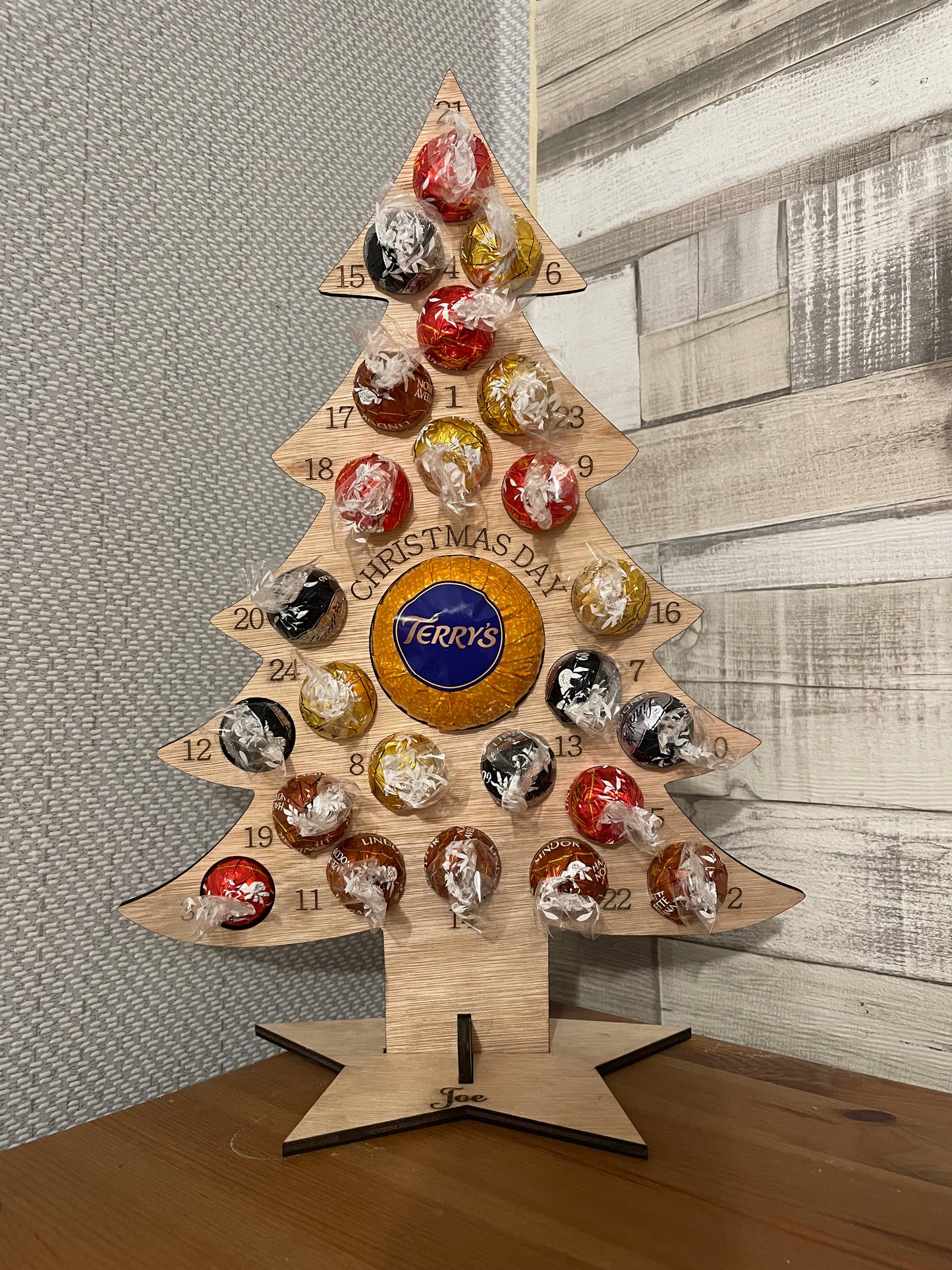 Wooden Advent Calendar - 2 designs!