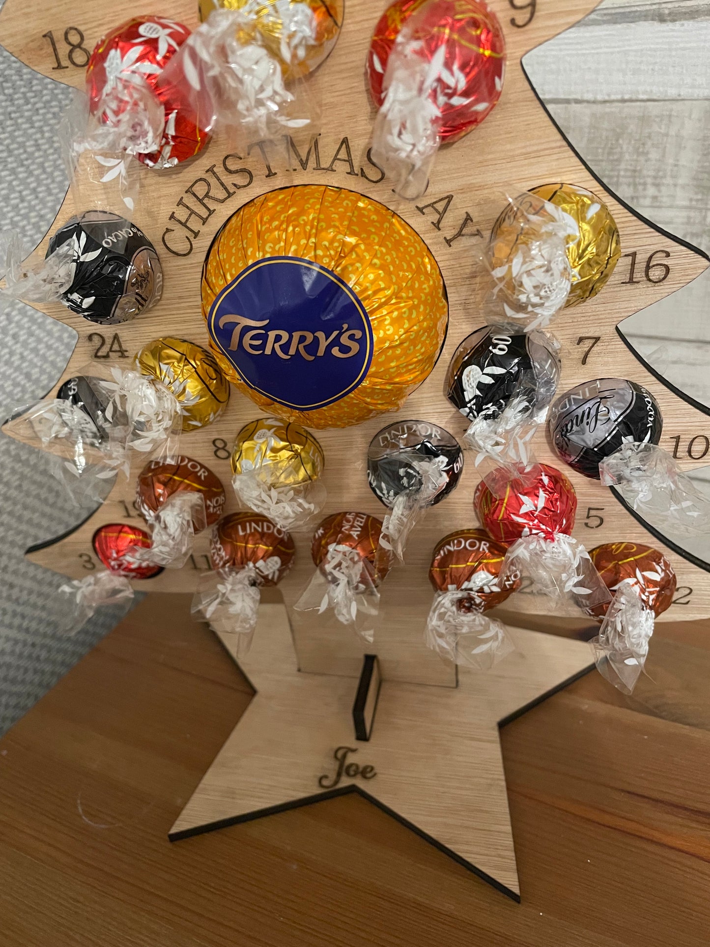 Wooden Advent Calendar - 2 designs!