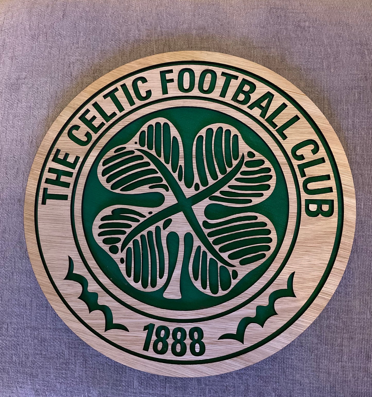 Celtic FC Inspired Wooden Sign