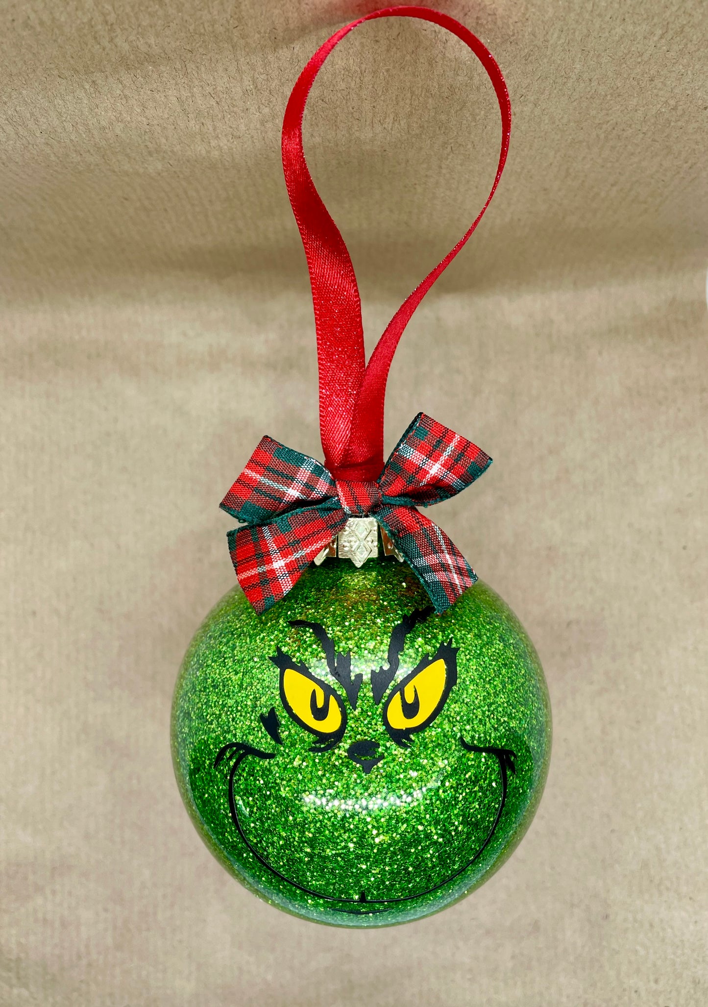 The Grinch - Sparkly Christmas Bauble