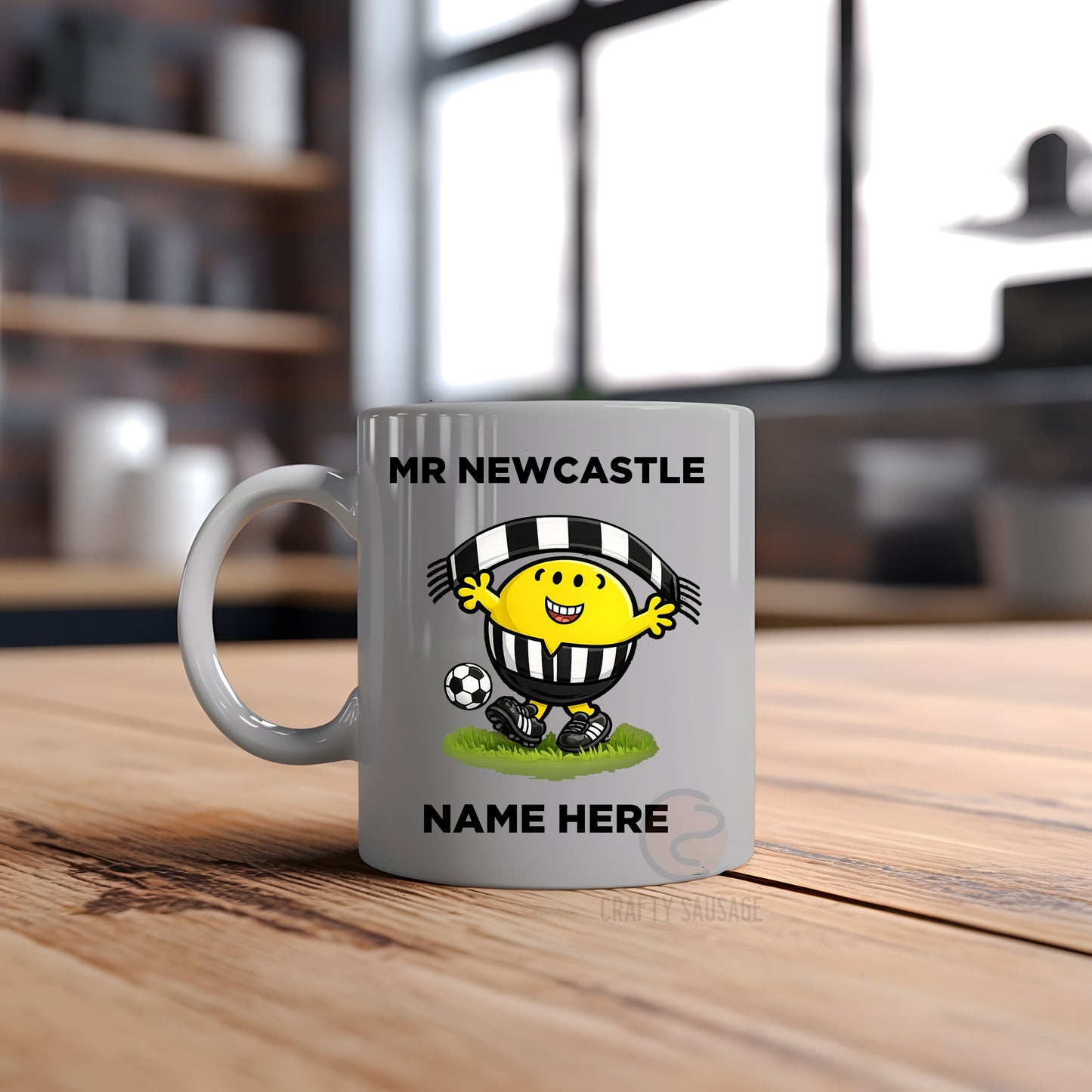 Personalised Football Supporter Team Character Mug