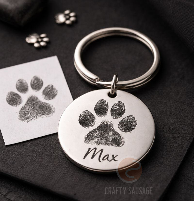 Personalised Pet Memorial Keyring