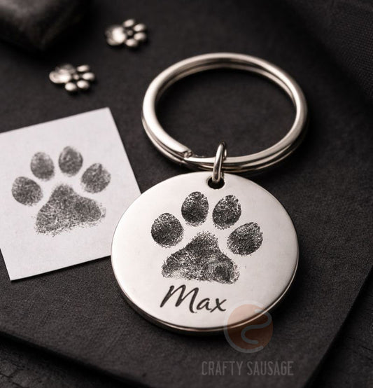 Personalised Pet Memorial Keyring