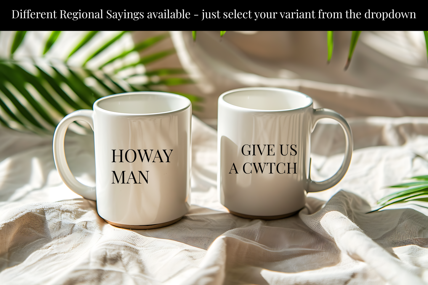 Regional Saying Mug – Choose Your Saying