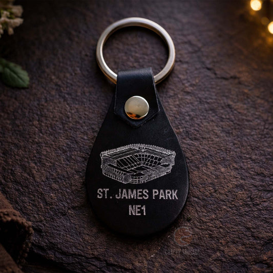 St James’ Park Keyring – Engraved Newcastle Stadium Keychain