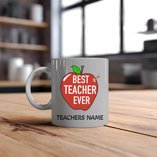 Best Teacher Ever Mug End Of School Teacher Leaving Present