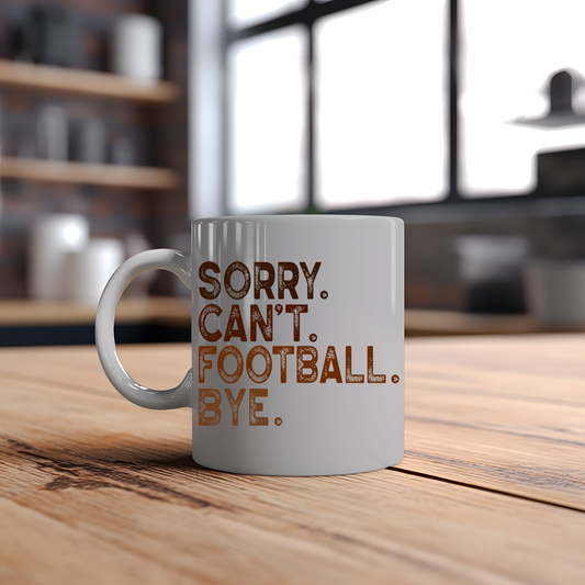 Funny Football Mug